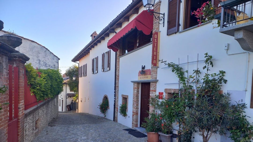 osteria da gemma restaurante roddino Piemonte italia